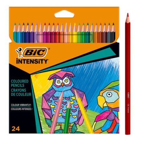 LAPICES COLOR BIC INTENSITY UP B-24