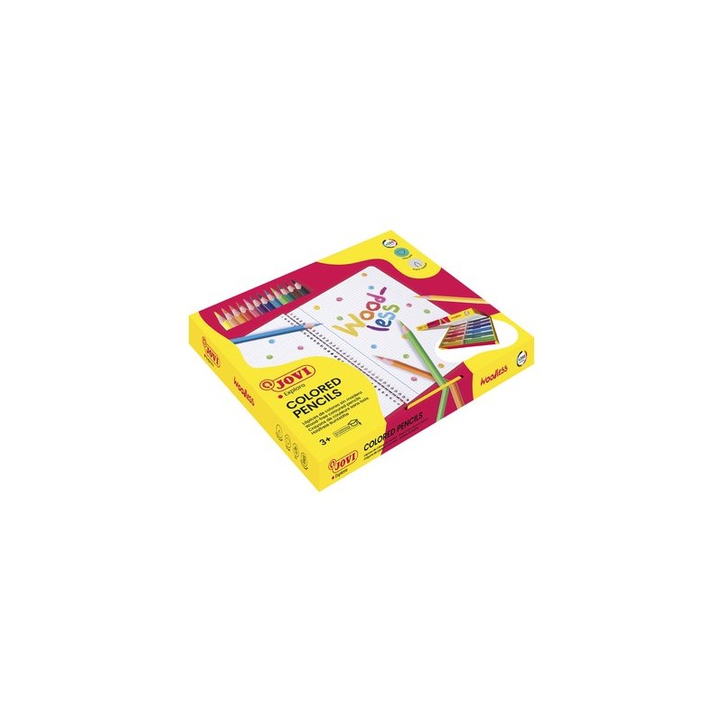 LAPICES COLOR JOVI WOODLESS C-PACK 288