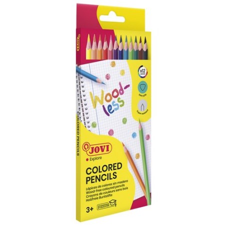 LAPICES COLOR JOVI WOODLESS est-12