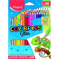 LAPICES COLOR MAPED COLOR"PEPS est-36