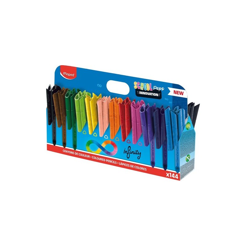 LAPICES COLOR MAPED INFINITY est-144