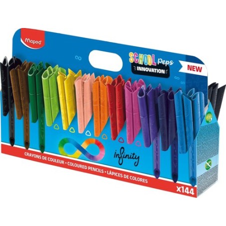 LAPICES COLOR MAPED INFINITY est-144