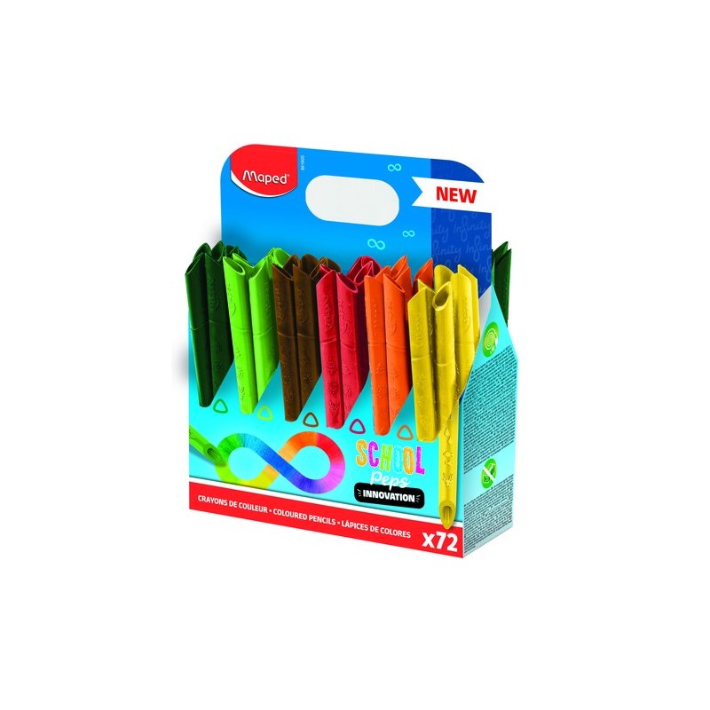 LAPICES COLOR MAPED INFINITY est-72