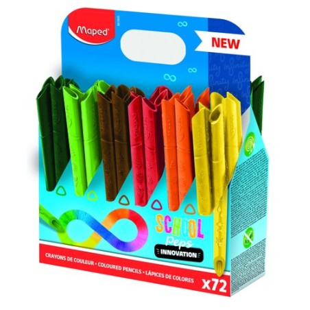 LAPICES COLOR MAPED INFINITY est-72