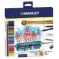 LAPICES COLOR MANLEY SET CREATIVO C-23