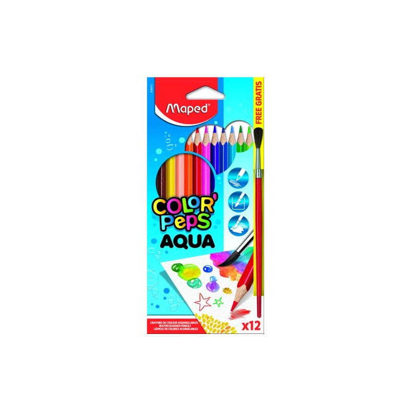 LAPICES ACLB-MAPED COLOR"PEPS est-12