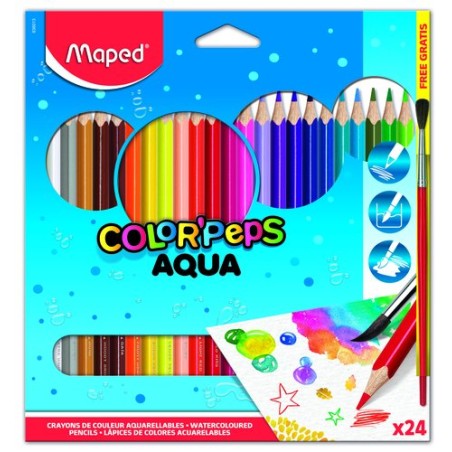 LAPICES ACLB-MAPED COLOR"PEPS est-24