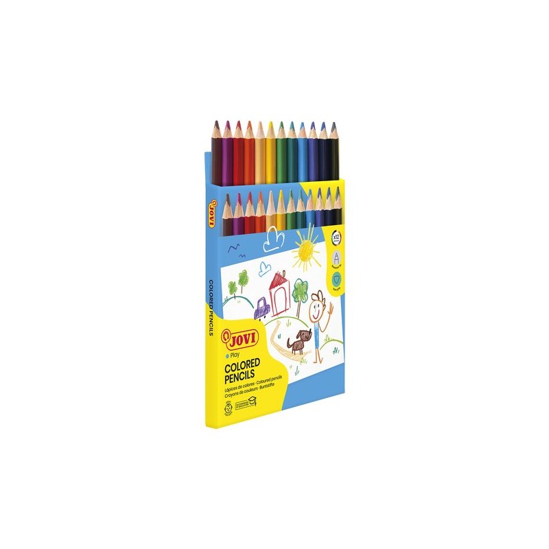 LAPICES COLOR JOVI MAXI TRIANGUL- est-12