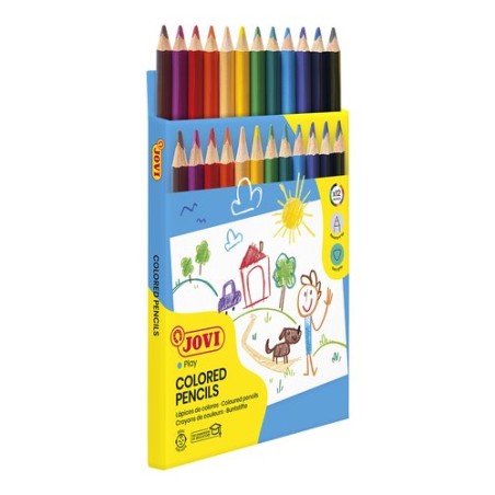 LAPICES COLOR JOVI MAXI TRIANGUL- est-12