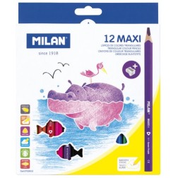 LAPICES COLOR MILAN MAXI TRIANGULAR 12