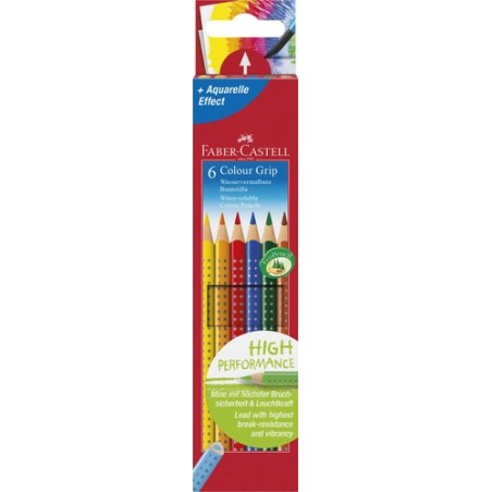 LAPICES ACLB-FABER COLOUR GRIP est- 6