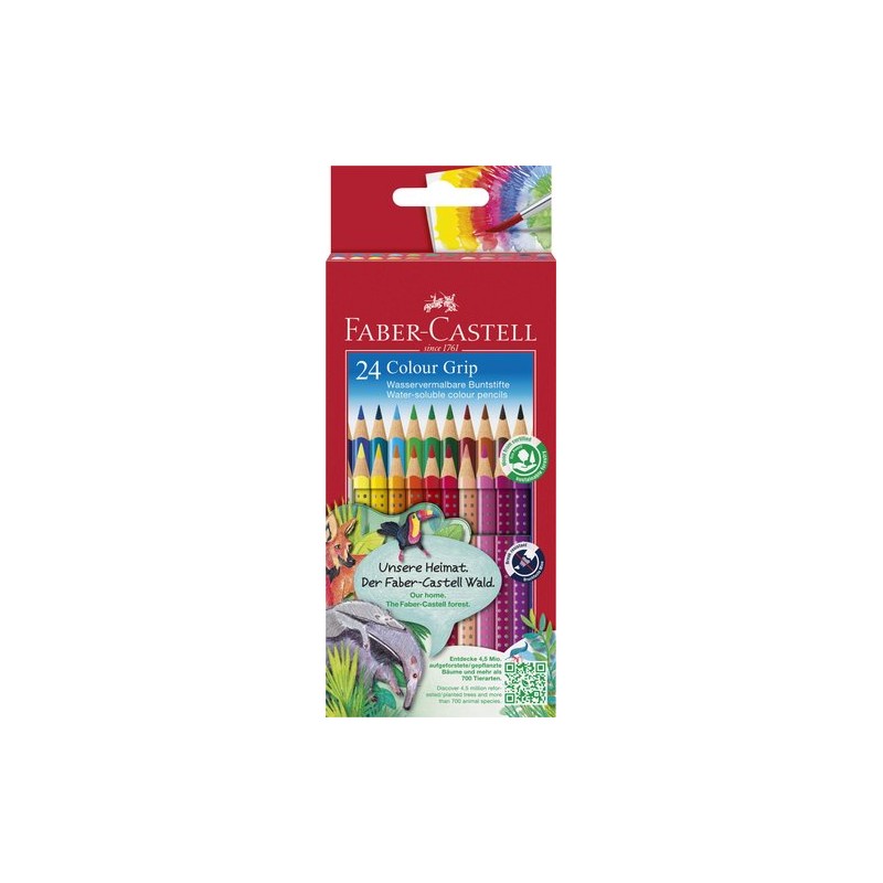 LAPICES ACLB-FABER COLOUR GRIP est-24