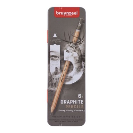 LAPIZ GRAFITO BRUYNZEEL EXPRESSION E-6