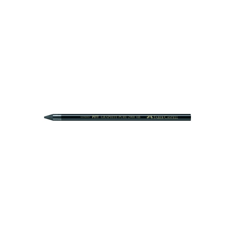 LAPIZ GRAFITO puro FABER PITT - 6B