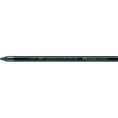 LAPIZ GRAFITO puro FABER PITT - 6B