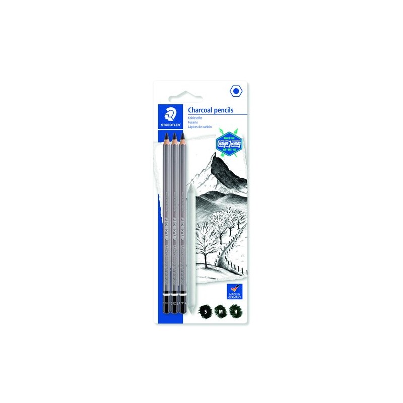 LAPIZ STAEDT-100C LUMOGRAPH CHARCOAL B-3