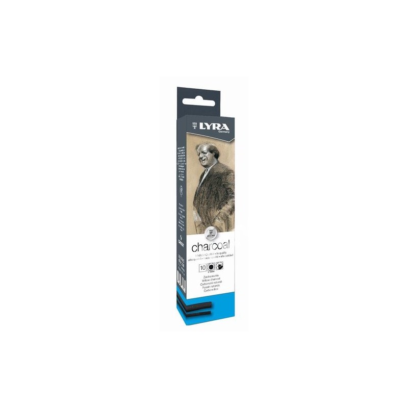 CARBONCILLO LYRA DE 2-10 mm CAJA DE 10