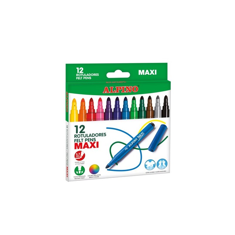 ROTUL-ALPINO MAXI ESTUCHE 12