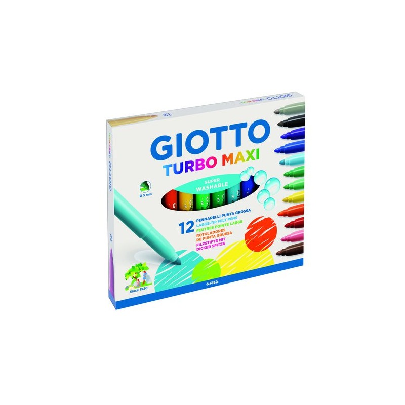 ROTUL-GIOTTO TURBO MAXI ESTUCHE 12