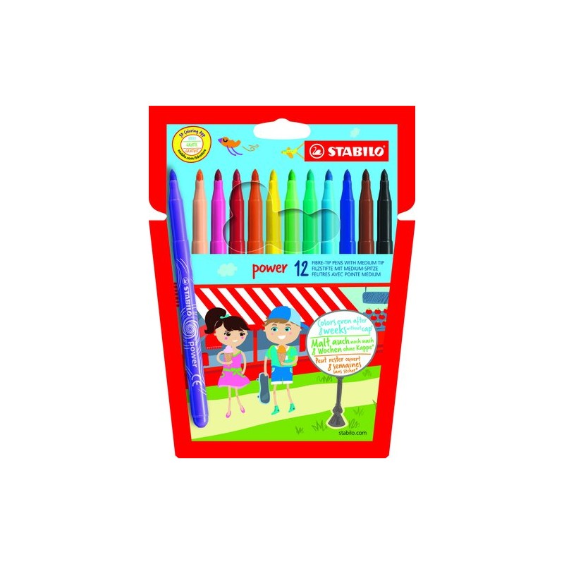 ROTUL-STABILO POWER 280 ESTUCHE 12