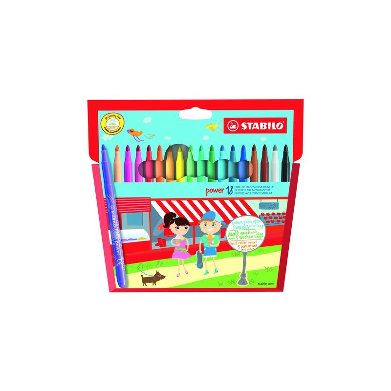 ROTUL-STABILO POWER 280 ESTUCHE 18
