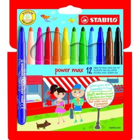 ROTUL-STABILO POWER MAX 980 ESTUCHE 12