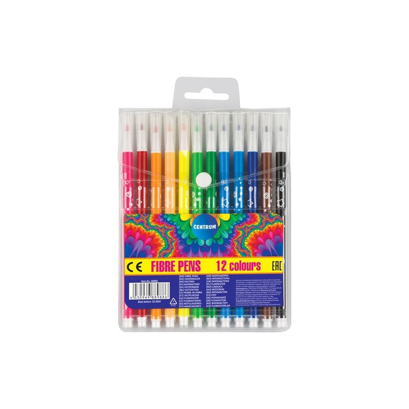 ROTULADOR FIBRA CENTRUM ART E-12