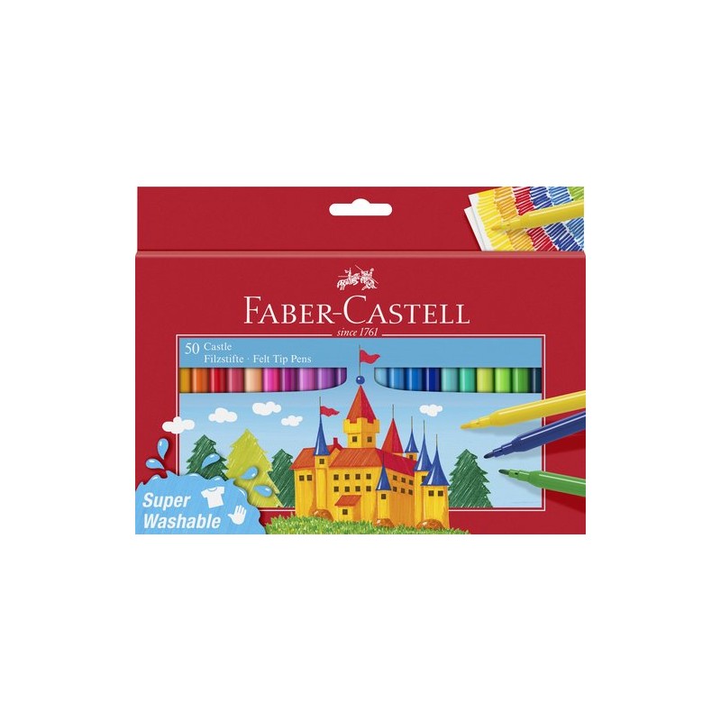 ROTULADOR FABER-CASTELL CAJA 50
