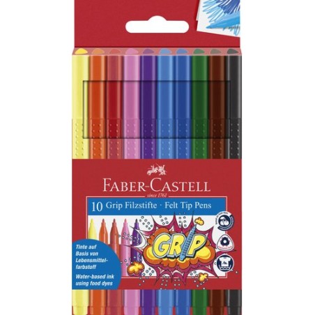 ROTUL-FABER C-GRIP COLOR BOLSA 10