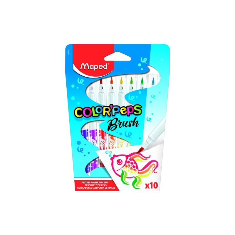 ROTUL- MAPED COLOR PEPS PUNTA PINCEL E10
