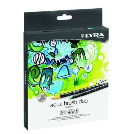 ROTUL-LYRA AQUA DUO ESTUCHE 24