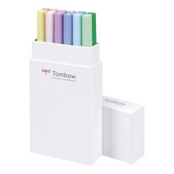 ROTULADOR TOMBOW DOBLE PUNTA PINC-EST 12