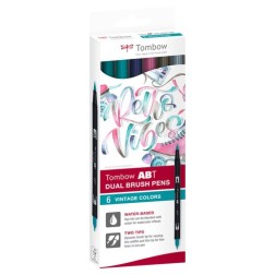 ROTULADOR TOMBOW DOBLE PUNTA PINC- EST-6