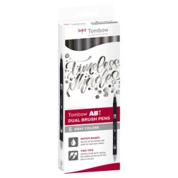 ROTULADOR TOMBOW DOBLE PUNTA PINC- EST 6