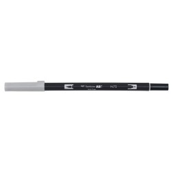 ROTULADOR TOMBOW DOBLE PUNTA PINC- GRIS