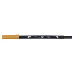 ROTULADOR TOMBOW DOBLE PUNTA PINC- NARAN