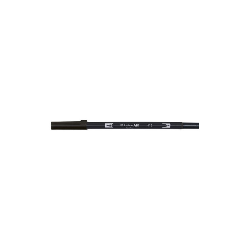 ROTULADOR TOMBOW DOBLE PUNTA PINC- NEGRO