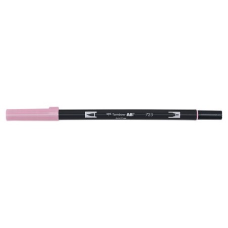ROTULADOR TOMBOW DOBLE PUNTA PINC- ROSA