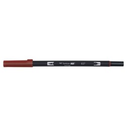 ROTULADOR TOMBOW DOBLE PUNTA PINC- VINO