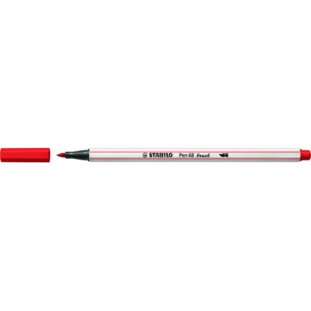 ROTUL-STABILO PEN 68 BRUSH CARMIN