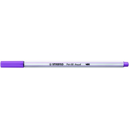 ROTUL-STABILO PEN 68 BRUSH CIRUELA