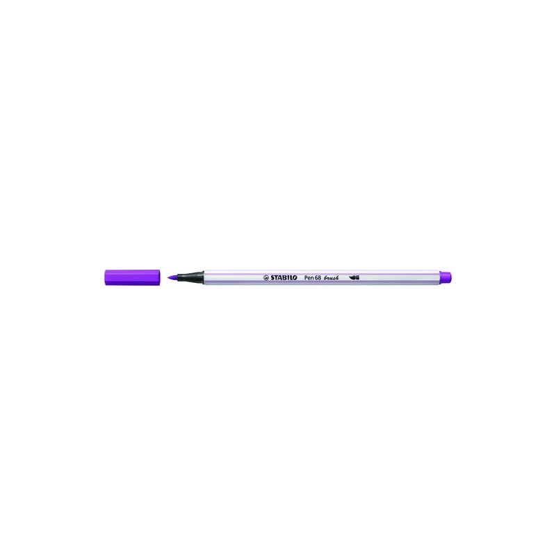 ROTUL-STABILO PEN 68 BRUSH LILA