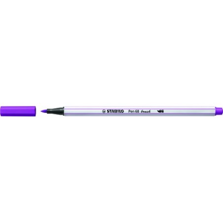 ROTUL-STABILO PEN 68 BRUSH LILA