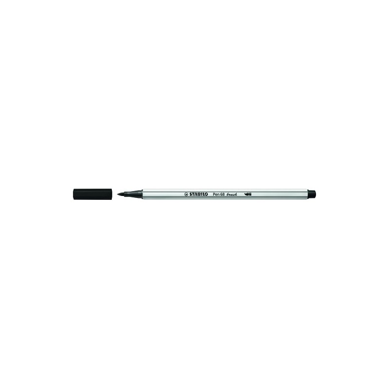 ROTUL-STABILO PEN 68 BRUSH NEGRO