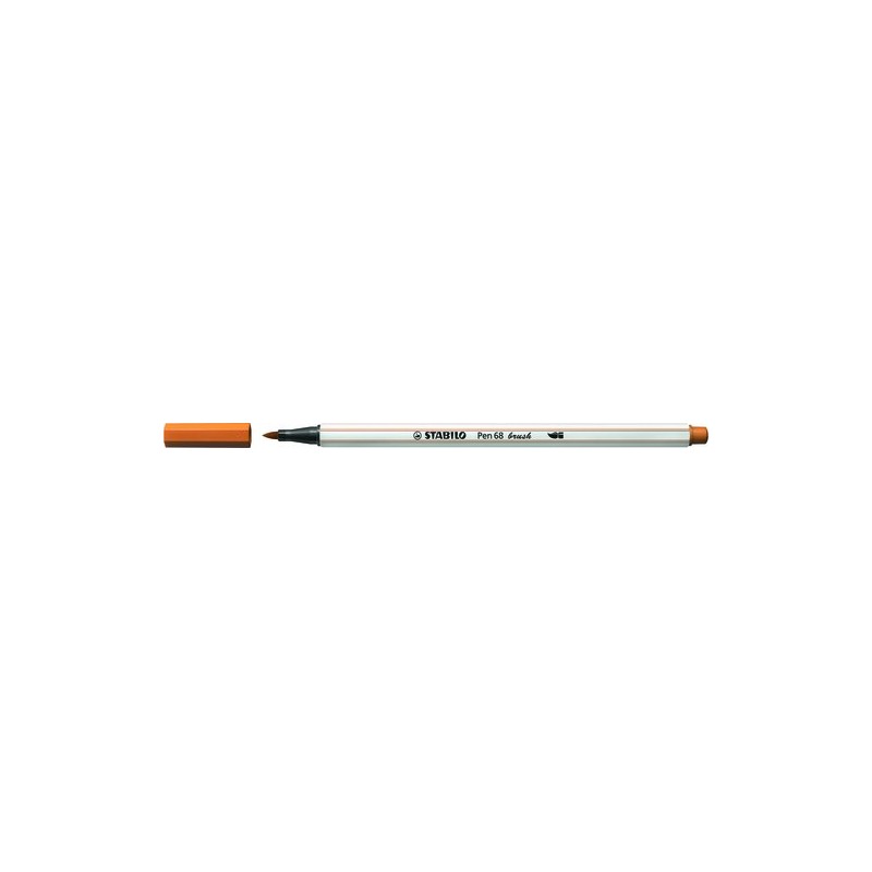 ROTUL-STABILO PEN 68 BRUSH OCRE OSC-