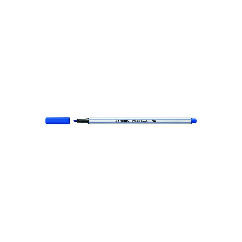 ROTUL-STABILO PEN 68 BRUSH ULTRAMAR