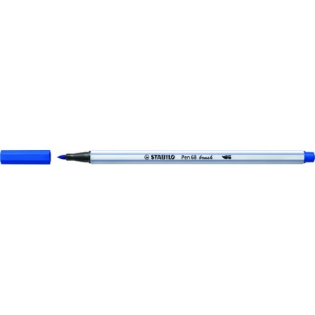 ROTUL-STABILO PEN 68 BRUSH ULTRAMAR