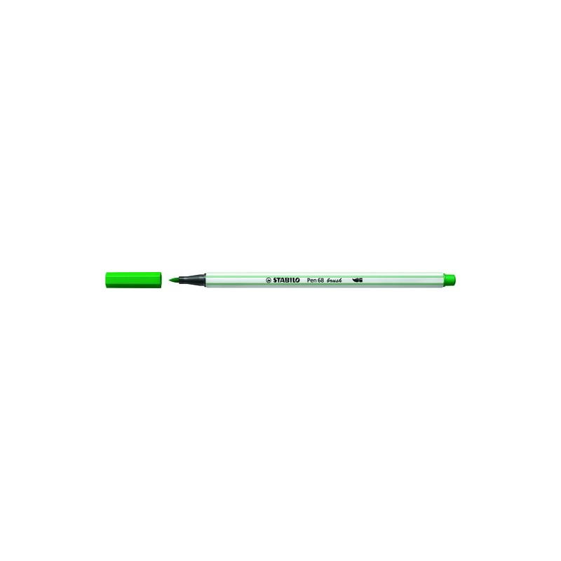 ROTUL-STABILO PEN 68 BRUSH VERDE