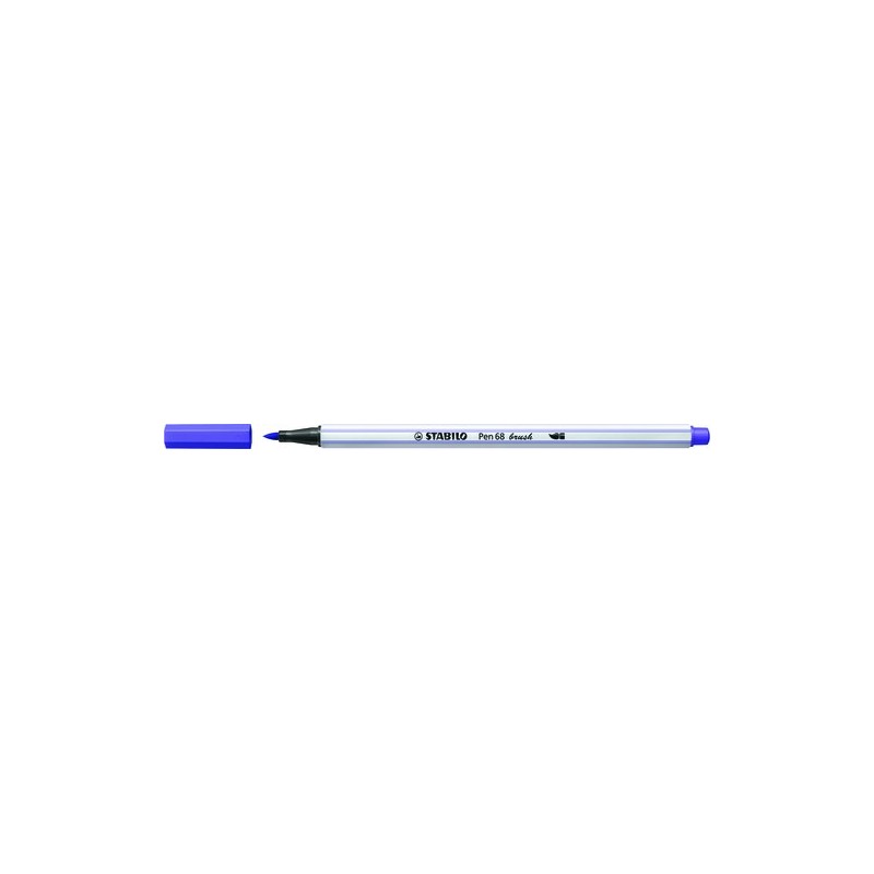 ROTUL-STABILO PEN 68 BRUSH VIOLETA