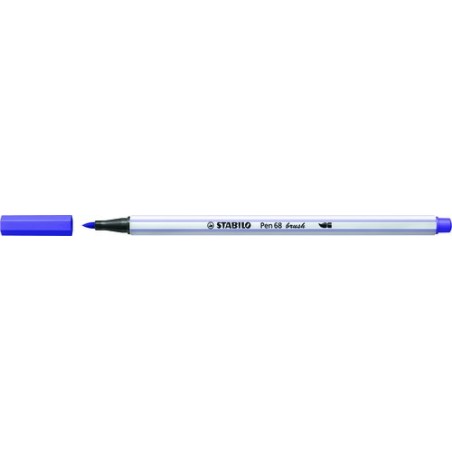 ROTUL-STABILO PEN 68 BRUSH VIOLETA
